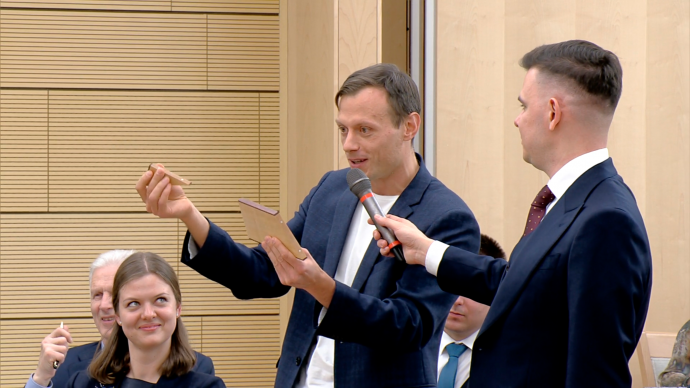 Alexander Gasnikov's speech at the IV Congress of Young Scientists with the President of Russia 2